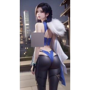 秋与晚茶AI绘图合集449P夜兰圣采儿透视装984M这谁顶得住