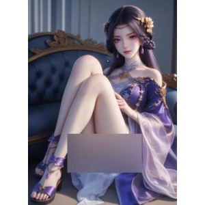 云曦清纯同人图集52P180M小脚控福利