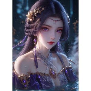 云曦清纯同人图集52P180M小脚控福利